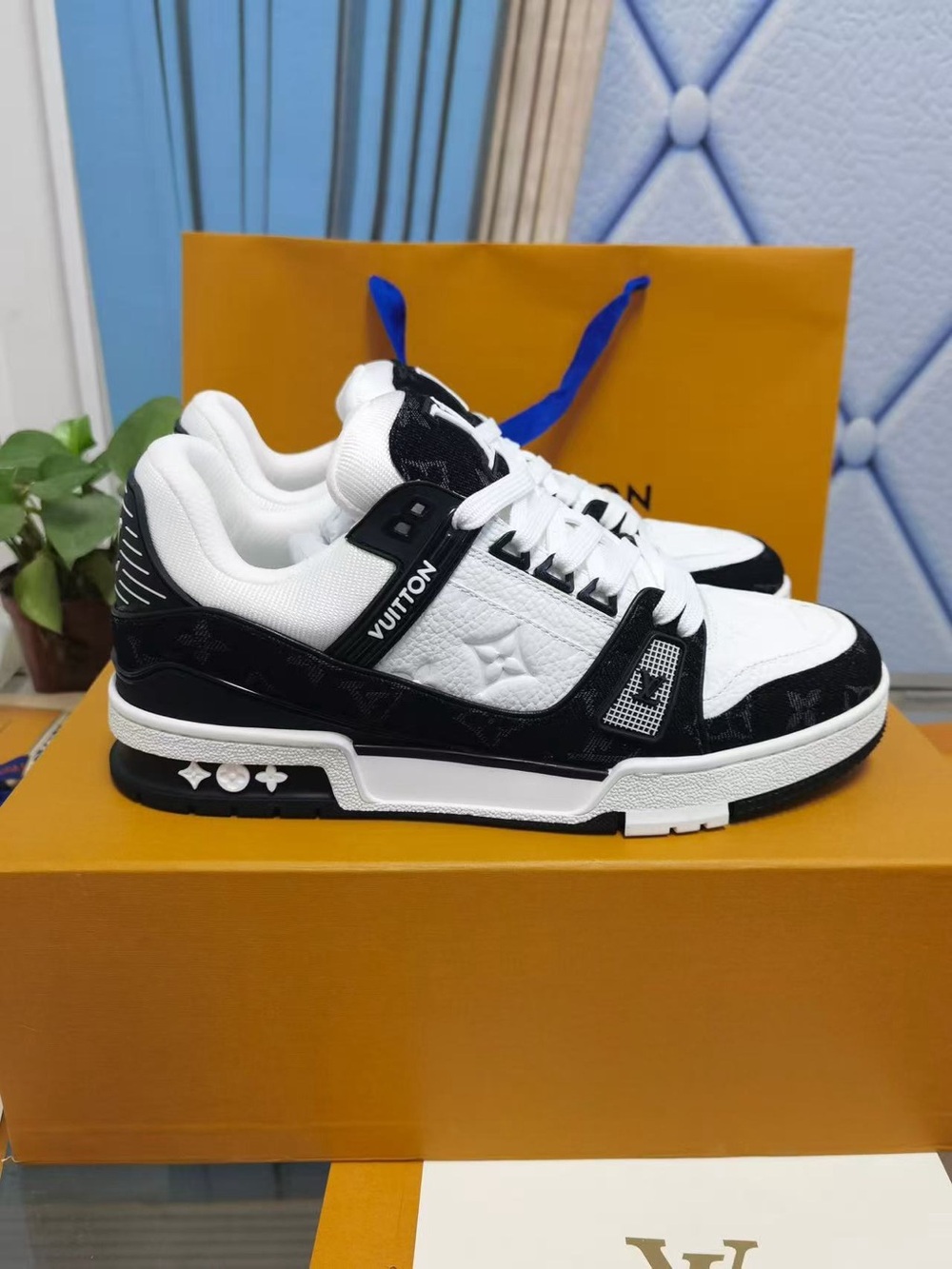 Louis Vuitton LV Monogram Trainer Sneakers